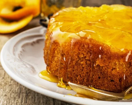 bolo de laranja cremoso
